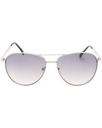 Guess - Gradient Smoke Lens Sunglasses - Lyst