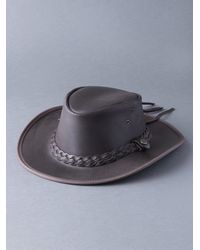 Lakeland Leather - Outback Iii Australian Style Hat - Lyst