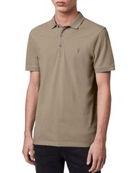 AllSaints - Reform Polo Shirt Summer Casual T Shirts - Lyst