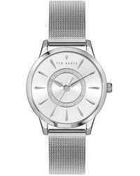 Ted Baker - Bkpfzf126 Ladies Fitzrovia Classic Chic Watch - Lyst