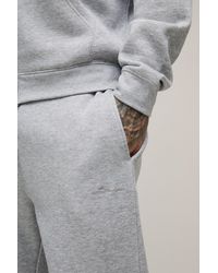 BoohooMAN - Tall Basic Bm Signature Regular Fit Jogger - Lyst