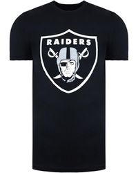 Fanatics - Oakland Raiders T-Shirt Cotton - Lyst