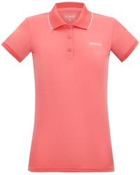 Regatta - Ladies Remex Ii Polo Neck T-Shirt (Peach Solid) - Lyst