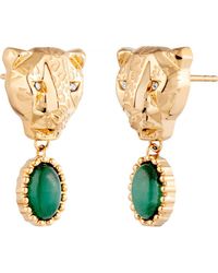 Just Cavalli - Jcer01492200 Ladies Earrings - Lyst