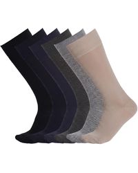 Pro Socks - 6 Pairs Executive High-Top Seamless S17013 - Lyst