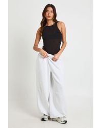 Boohoo - Super Oversized Adjustable Cuff Jogger - Lyst