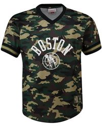 Mitchell & Ness - Nba Boston Celtics Camo Mesh T-Shirt - Lyst