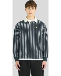 Lyle & Scott - Vertical Stripe Rugby Shirt - Lyst