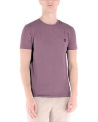 Timberland - T Shirt Crew Neck Short Sleeve Summer Cotton Tee Casual Top - Lyst