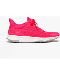 Fitflop - Vitamin Ffx Ladies Knit Sport Trainers Pop Nylon - Lyst
