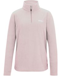Regatta - Great Outdoors /Ladies Sweetheart 1/4 Zip Fleece Top Haze) - Lyst