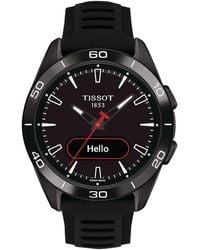 Tissot - T-Touch Connect Sport Watch T1534204705104 Silicone - Lyst