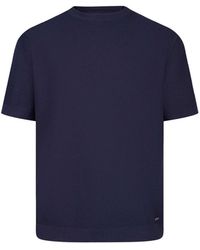 Luke 1977 - Ford Knitted Cotton T-Shirt - Lyst