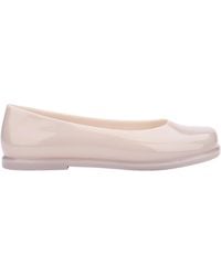 Melissa - Neutrals Ruby Ballet Style Flat - Lyst