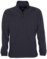Sol's - Ness Zip Neck Anti-Pill Fleece Top - Lyst
