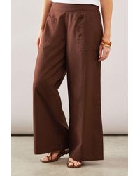 Wallis - Linen Mix Pocket Trouser - Lyst