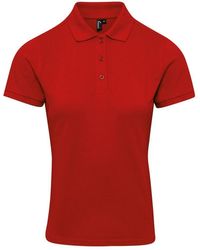 PREMIER - Ladies Coolchecker Plus Polo Shirt - Lyst