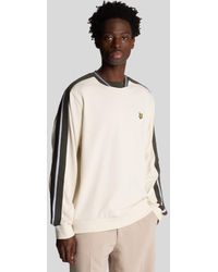 Lyle & Scott - Contrast Taped Sweatshirt - Lyst