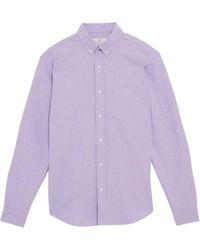 Secret Label - Oxford Cotton Long Sleeve Shirt - Lyst