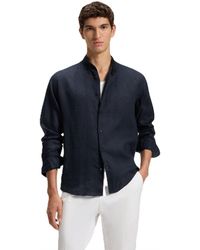 BOSS - Liam Collared Button Down Long Sleeve Shirt - Lyst