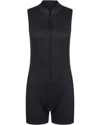 Mountain Warehouse - Shorty Wetsuit With Pull Zip Fastening Neoprene Swimwear - Lyst