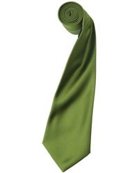 PREMIER - Plain Satin Tie (Narrow Blade) (Pack Of 2) (Oasis) - Lyst