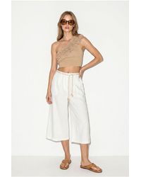 Bianco Lucci - Culotte Pants - Lyst