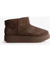 Skechers - 169143/Choc Keep Cozy Boots Chocolate - Lyst