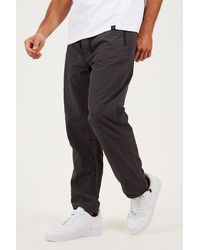 Brave Soul - Taslan Loose Fit Cuffed Cargo Trousers - Lyst