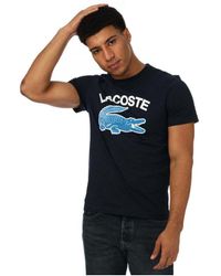 Lacoste - Crocodile Print T-Shirt - Lyst