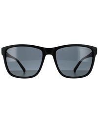Arnette - Rectangle Matte Dark Polarized Sunglasses - Lyst