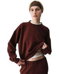 Penti - Oversized Knitted Crew Neck Sweatshirt - Lyst