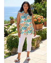 Roman - Curve Abstract Print Shirt - Lyst