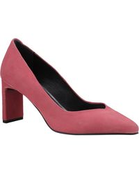 Hush Puppies - Olivia Suede Coral Shoes - Lyst