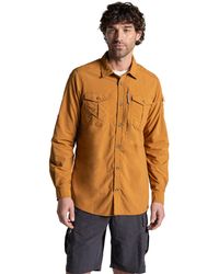 Craghoppers - Adventure Iii Nosilife Long-Sleeved Shirt (Deep Henna) - Lyst