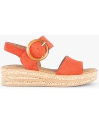 Gabor - Andre Ankle Strap Sandals Leather - Lyst