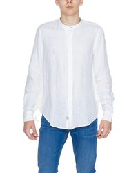 Blauer - Leinenhemd Casual Style - Lyst