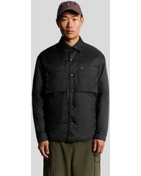 Lyle & Scott - Water Resistant Insulated Overshirt - Lyst