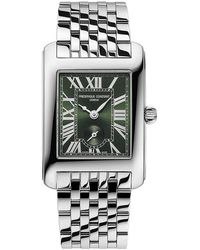 Frederique Constant - Frédérique Carrée Watch Fc-235Gr2C6B Stainless Steel - Lyst