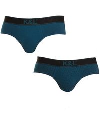 Kisses&Love - Pack-2 Slips Funny Breathable Fabric Kl2006 - Lyst