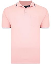 KAM Jeanswear - Kam Plus Size Polo Shirt Big And Tall T-Shirt - Lyst