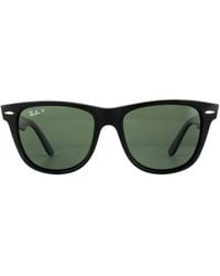 Ray-Ban - Sunglasses Wayfarer 2140 901/58 G-15 Polarized Large 54Mm - Lyst