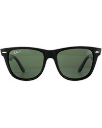 Ray-Ban - Sunglasses Wayfarer 2140 901/58 G-15 Polarized Large 54Mm - Lyst