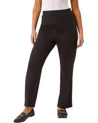 Roman - Petite Straight Leg Ponte Stretch Trouser - Lyst