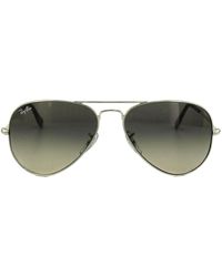 Ray-Ban - Sunglasses Aviator 3025 003/32 Gradient 55Mm Metal - Lyst