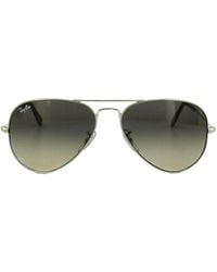 Ray-Ban - Sunglasses Aviator 3025 003/32 Gradient 55Mm Metal - Lyst