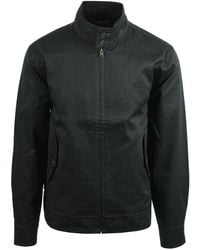 Fred Perry - Waxed Cotton Harrington Jacket Night - Lyst