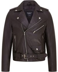 Infinity Leather - Classic Brando Biker Jacket - Lyst