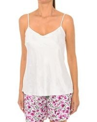 DIM - Lovable L07Wv Thin Strap Satin T-Shirt - Lyst
