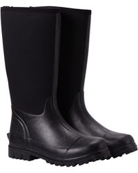 Mountain Warehouse - 'Mucker' Long Boots Water Resistant Easy Clean Cushioned Outdoor Shoes Textile - Lyst